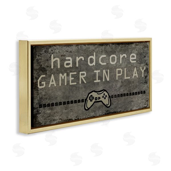 Stupell Industries Denise Sullivan | Hardcore Gamer In Play Controller