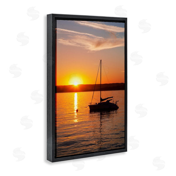 Stupell Industries Dennis Frates | Boat Ride At Sunset Wall Art
