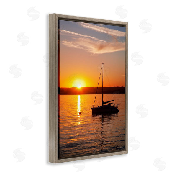 Stupell Industries Dennis Frates | Boat Ride At Sunset Wall Art