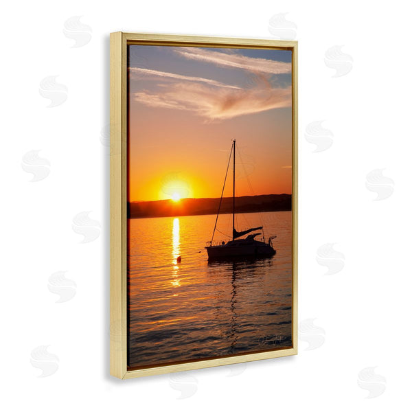 Stupell Industries Dennis Frates | Boat Ride At Sunset Wall Art