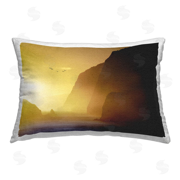 Stupell Industries Dennis Frates | Bright Sunlit Cliffs