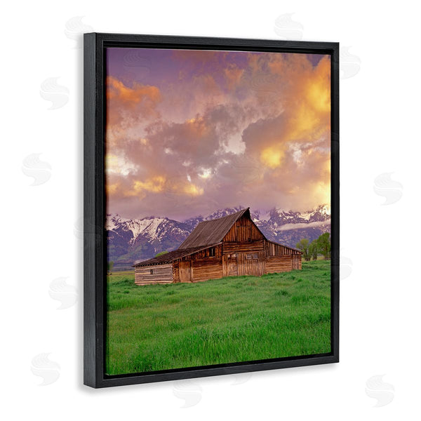 Stupell Industries Dennis Frates | Cabin In Mountain Landscape Wall Art