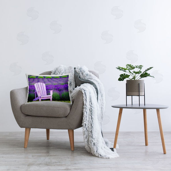 Stupell Industries Dennis Frates | Chair & Lavender Field