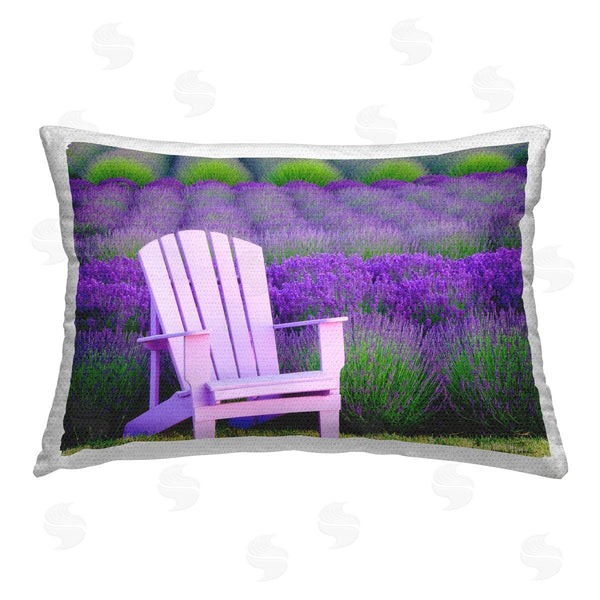 Stupell Industries Dennis Frates | Chair & Lavender Field