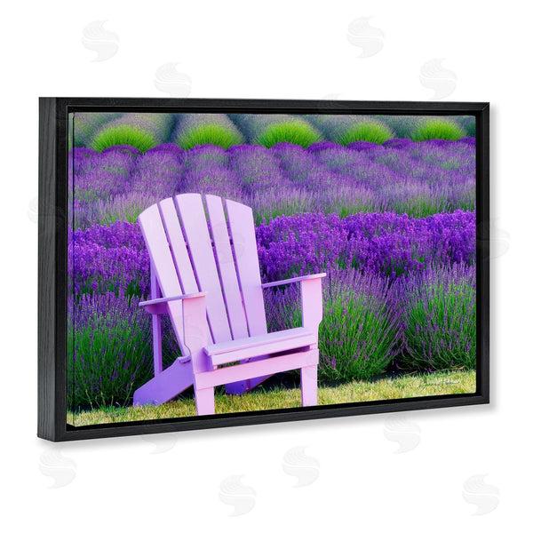 Stupell Industries Dennis Frates | Chair & Lavender Field Wall Art
