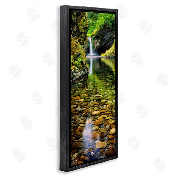 Stupell Industries Dennis Frates | Clear Stream Waterfall Photography Wall Art