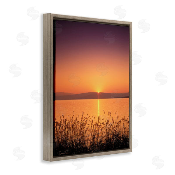 Stupell Industries Dennis Frates | Deep Orange Sunset