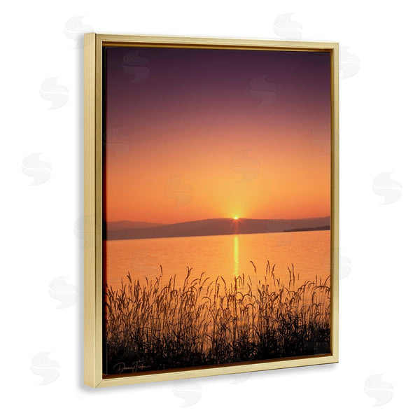 Stupell Industries Dennis Frates | Deep Orange Sunset