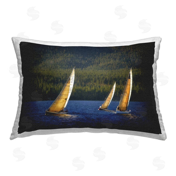 Stupell Industries Dennis Frates | Floating Sailboat Trio
