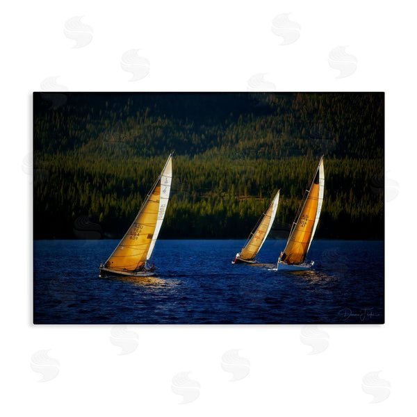 stupell industries Dennis Frates | Floating Sailboat Trio