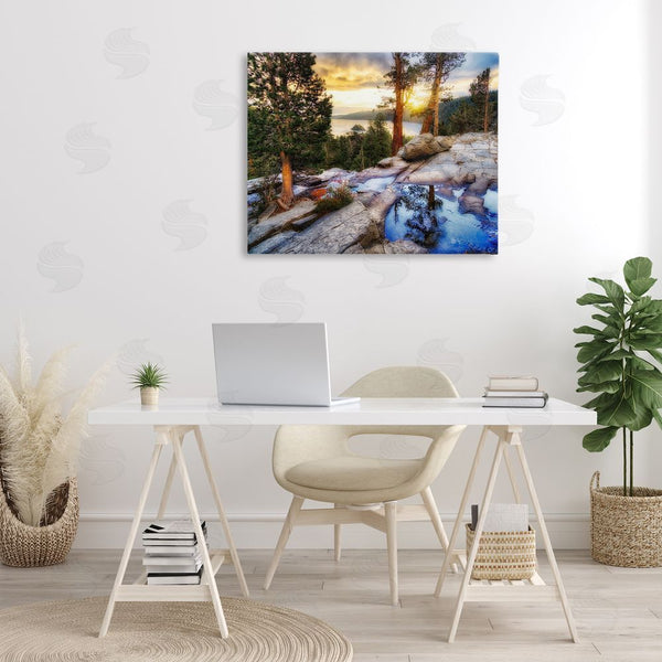 Stupell Industries Dennis Frates | Forest Cliff Landscape Wall Art