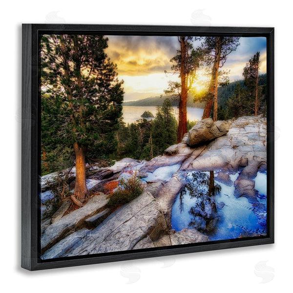 Stupell Industries Dennis Frates | Forest Cliff Landscape Wall Art