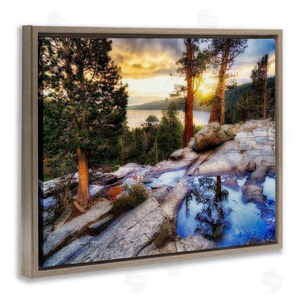 Stupell Industries Dennis Frates | Forest Cliff Landscape Wall Art