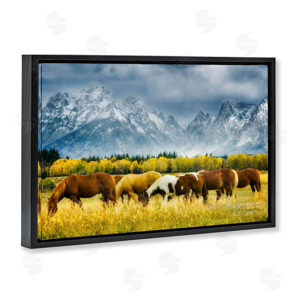 Stupell Industries Dennis Frates | Horses In Wilderness