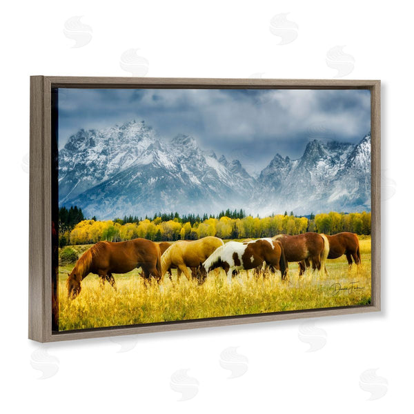 Stupell Industries Dennis Frates | Horses In Wilderness
