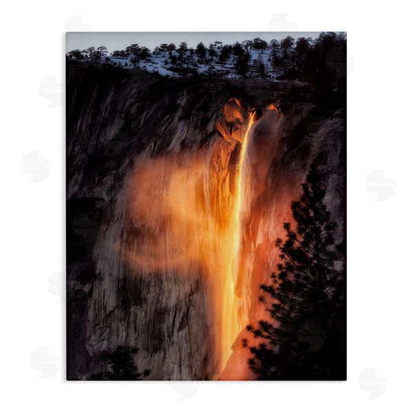 stupell industries Dennis Frates | Horsetail Falls Photography Wall Art