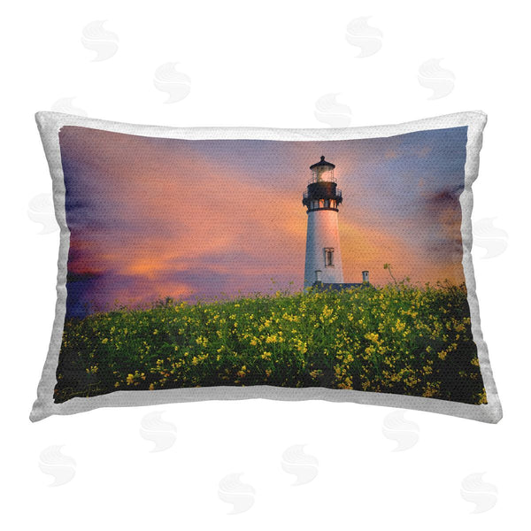 Stupell Industries Dennis Frates | Lighthouse & Floral Meadow