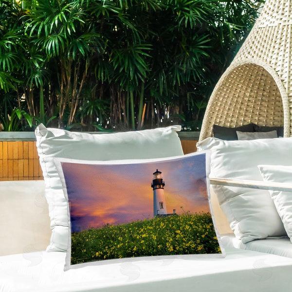 Stupell Industries Dennis Frates | Lighthouse & Floral Meadow