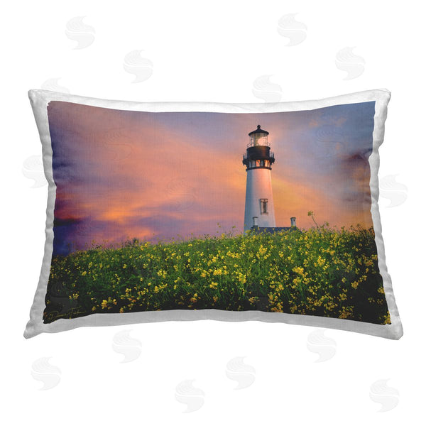 stupell industries Dennis Frates | Lighthouse & Floral Meadow