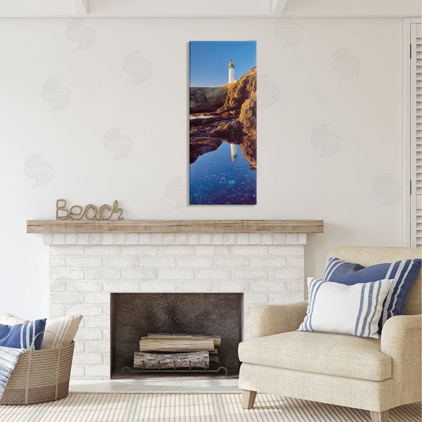 Stupell Industries Dennis Frates | Lighthouse Water Reflection Wall Art