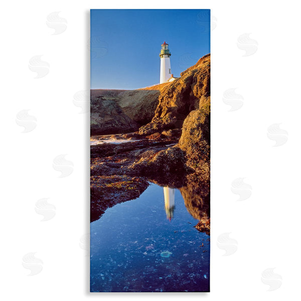 stupell industries Dennis Frates | Lighthouse Water Reflection Wall Art