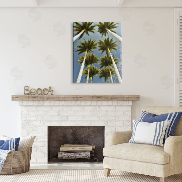 Stupell Industries Dennis Frates | Palm Trees Overhead Wall Art