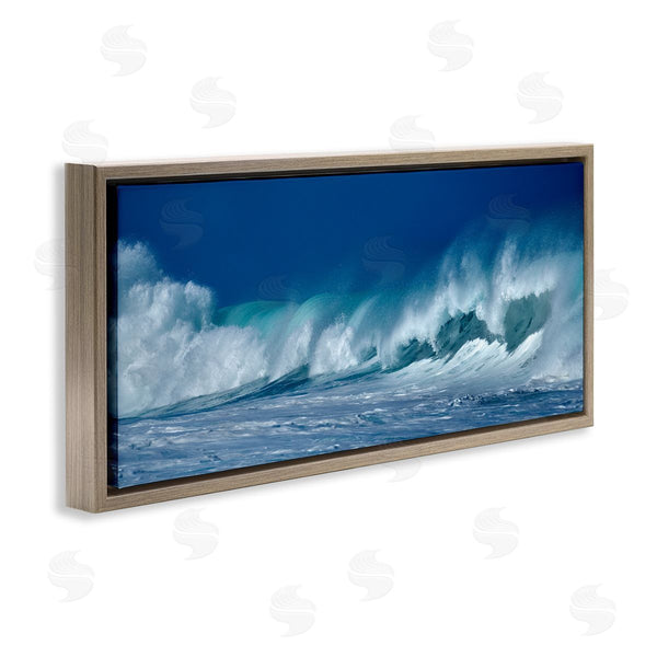 Stupell Industries Dennis Frates | Panoramic Tsunami Wave Splashing Wall Art