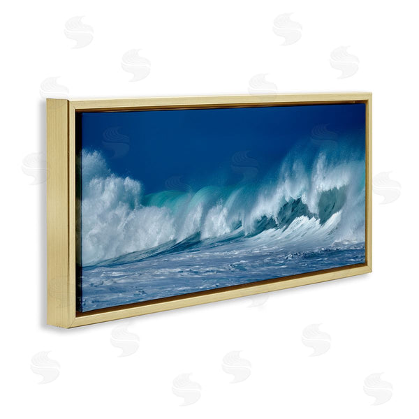 Stupell Industries Dennis Frates | Panoramic Tsunami Wave Splashing Wall Art