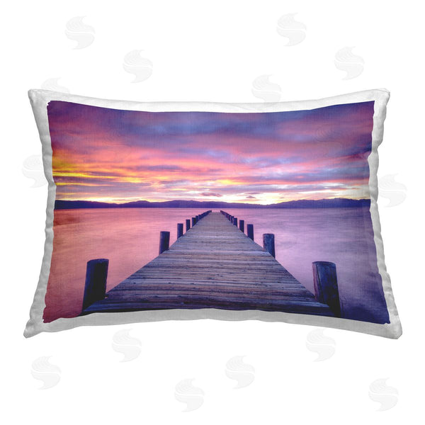stupell industries Dennis Frates | Purple Sunset Dock