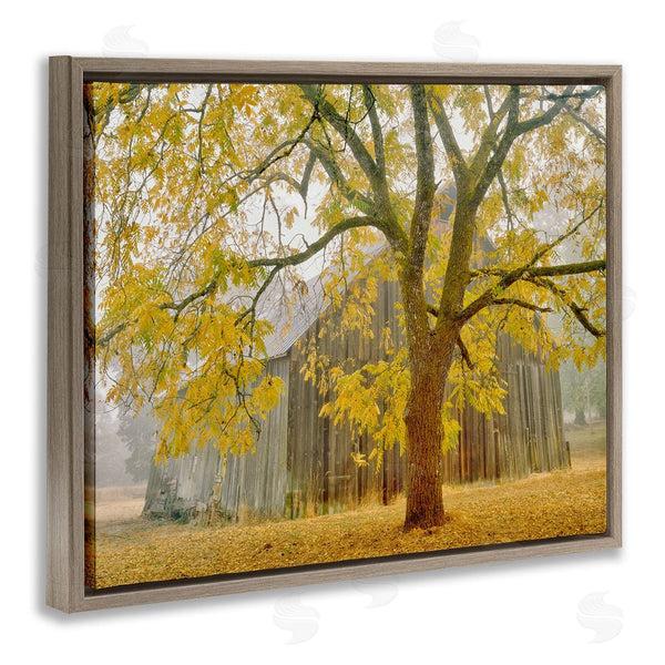 Stupell Industries Dennis Frates | Rustic Cabin Autumn Foliage Wall Art