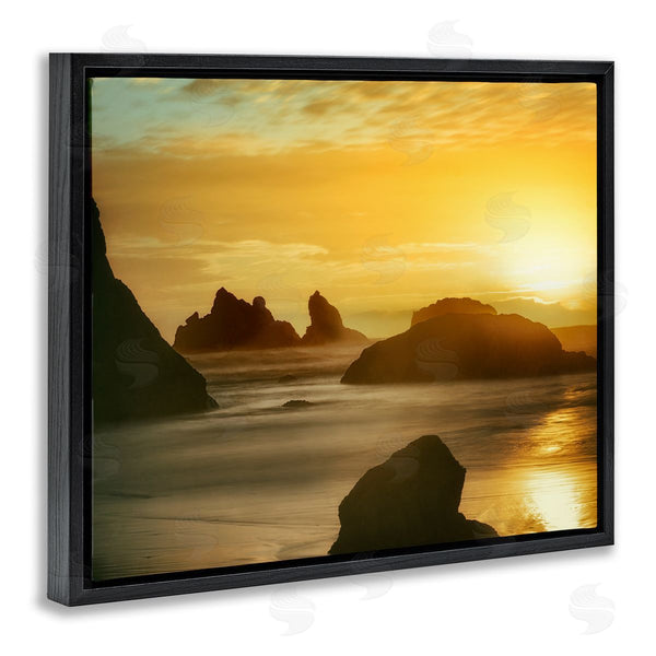 Stupell Industries Dennis Frates | Sea Stacks At Sunset Wall Art