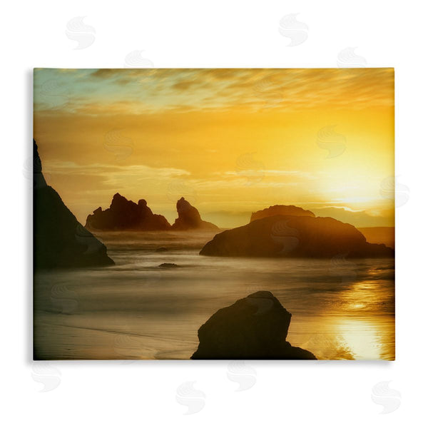 stupell industries Dennis Frates | Sea Stacks at Sunset Wall Art