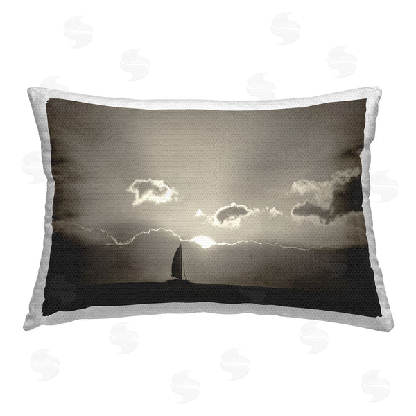 Stupell Industries Dennis Frates | Sun Peeking Over Boat