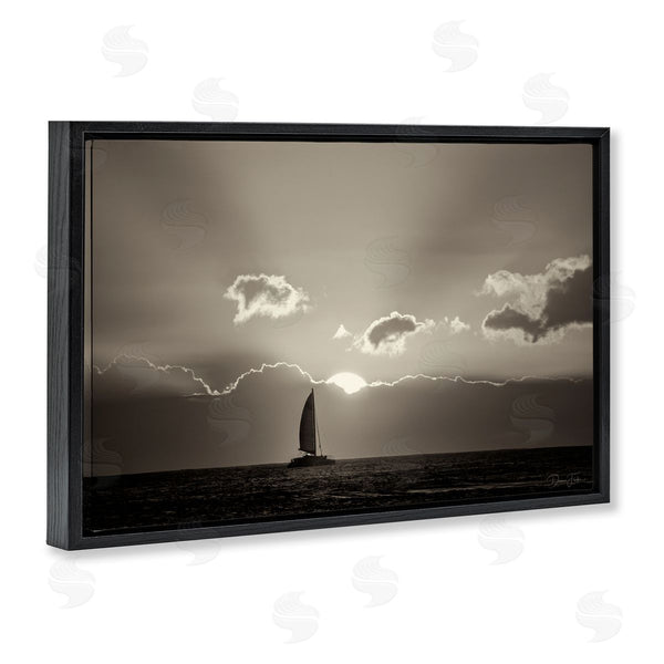 Stupell Industries Dennis Frates | Sun Peeking Over Boat Wall Art