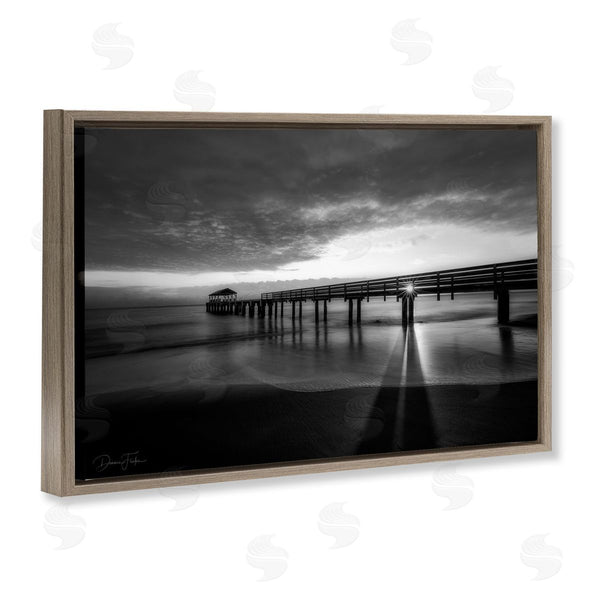 Stupell Industries Dennis Frates | Sun Shining Through Dock