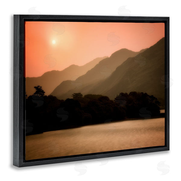 Stupell Industries Dennis Frates | Sunset Over Mountain Peaks Wall Art