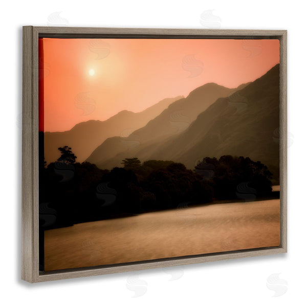 Stupell Industries Dennis Frates | Sunset Over Mountain Peaks Wall Art