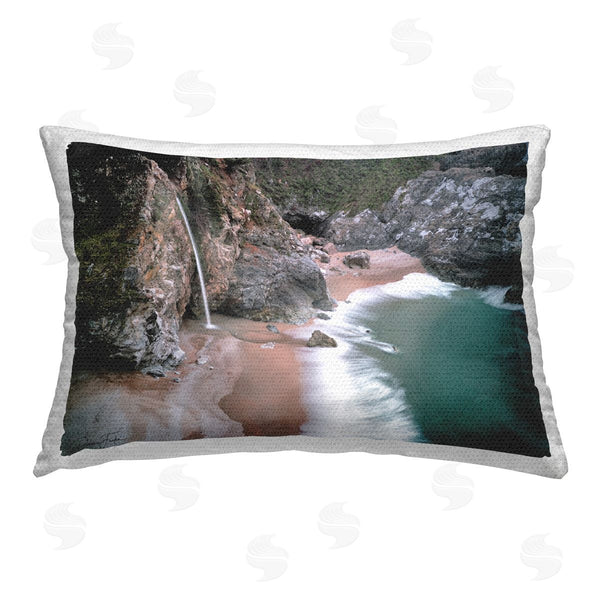 Stupell Industries Dennis Frates | Tropical Waterfall Cliffs
