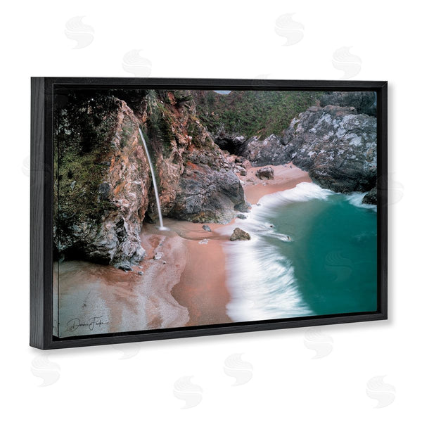 Stupell Industries Dennis Frates | Tropical Waterfall Cliffs Wall Art