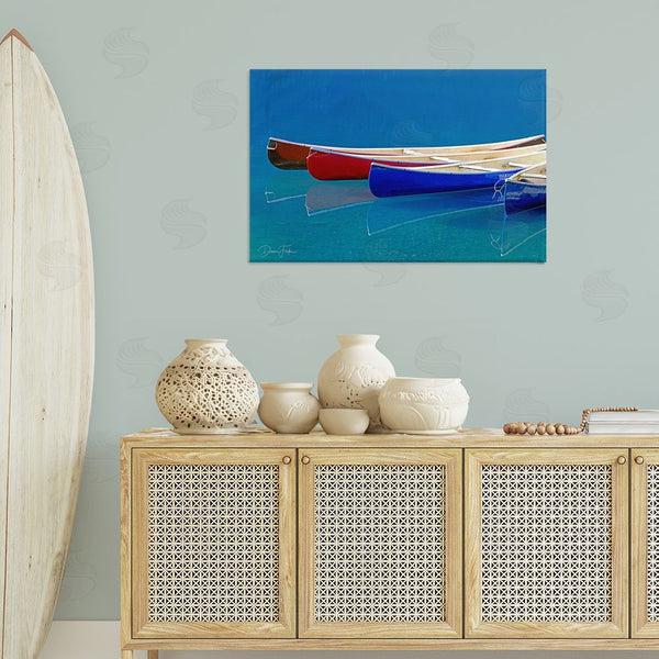 Stupell Industries Dennis Frates | Various Canoe Boats Wall Art