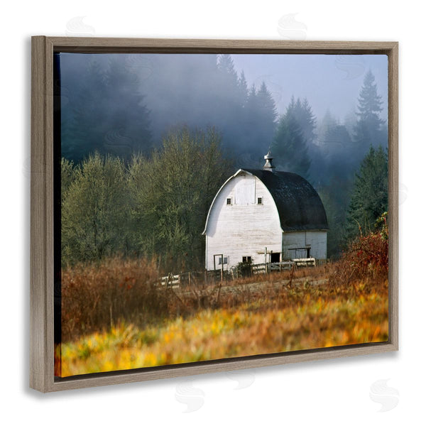 Stupell Industries Dennis Frates | White Barn Woodland Clearing Wall Art