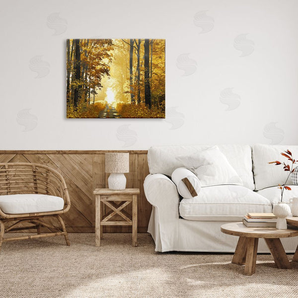 Stupell Industries Derek Scott | Autumn Path Landscape Wall Art