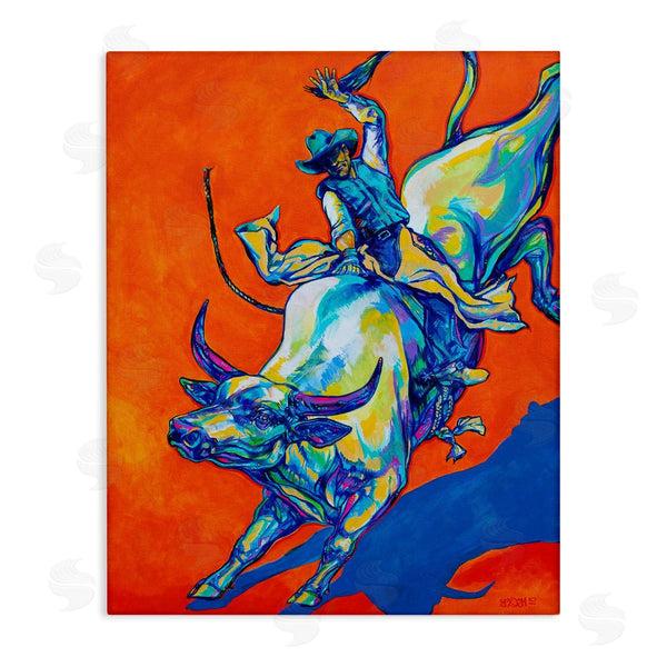 stupell industries Derrick Higgins | Modern Rodeo Painting Wall Art
