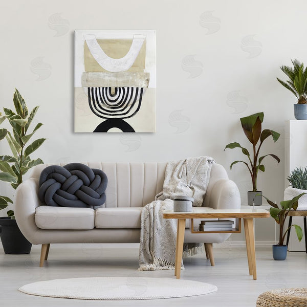 Stupell Industries Design Fabrikken | Beige & Black Arches Wall Art