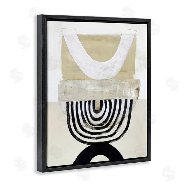 Stupell Industries Design Fabrikken | Beige & Black Arches Wall Art