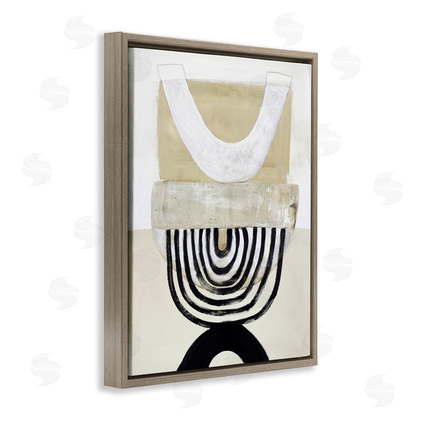 Stupell Industries Design Fabrikken | Beige & Black Arches Wall Art