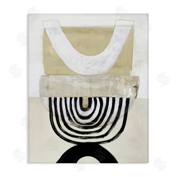 stupell industries Design Fabrikken | Beige & Black Arches Wall Art