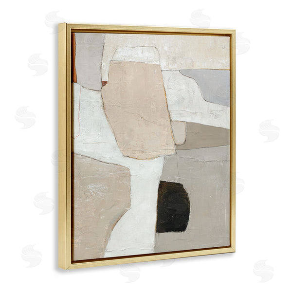 Stupell Industries Design Fabrikken | Beige Shape Geometrics