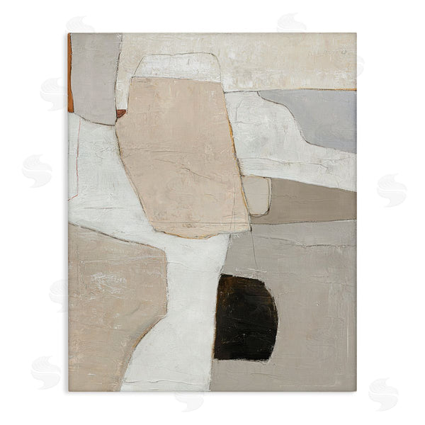 stupell industries Design Fabrikken | Beige Shape Geometrics