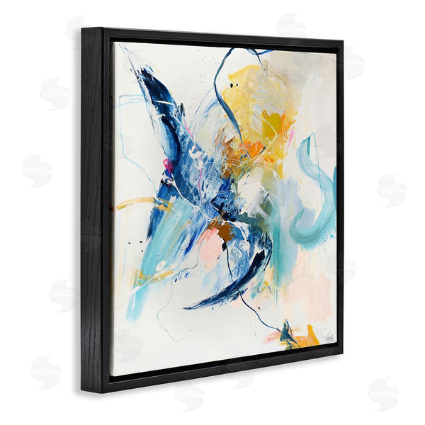 Stupell Industries Design Fabrikken | Confident Blue Abstraction Wall Art